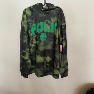Marvel The Incredible Hulk Pull Over Sweatshirt Size Large - NWT